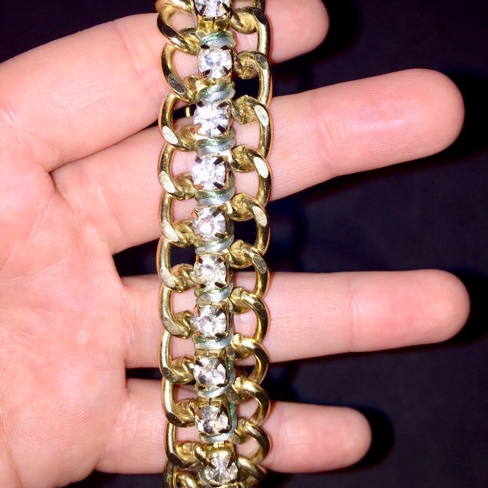 Gold Chain Bracelet nwot